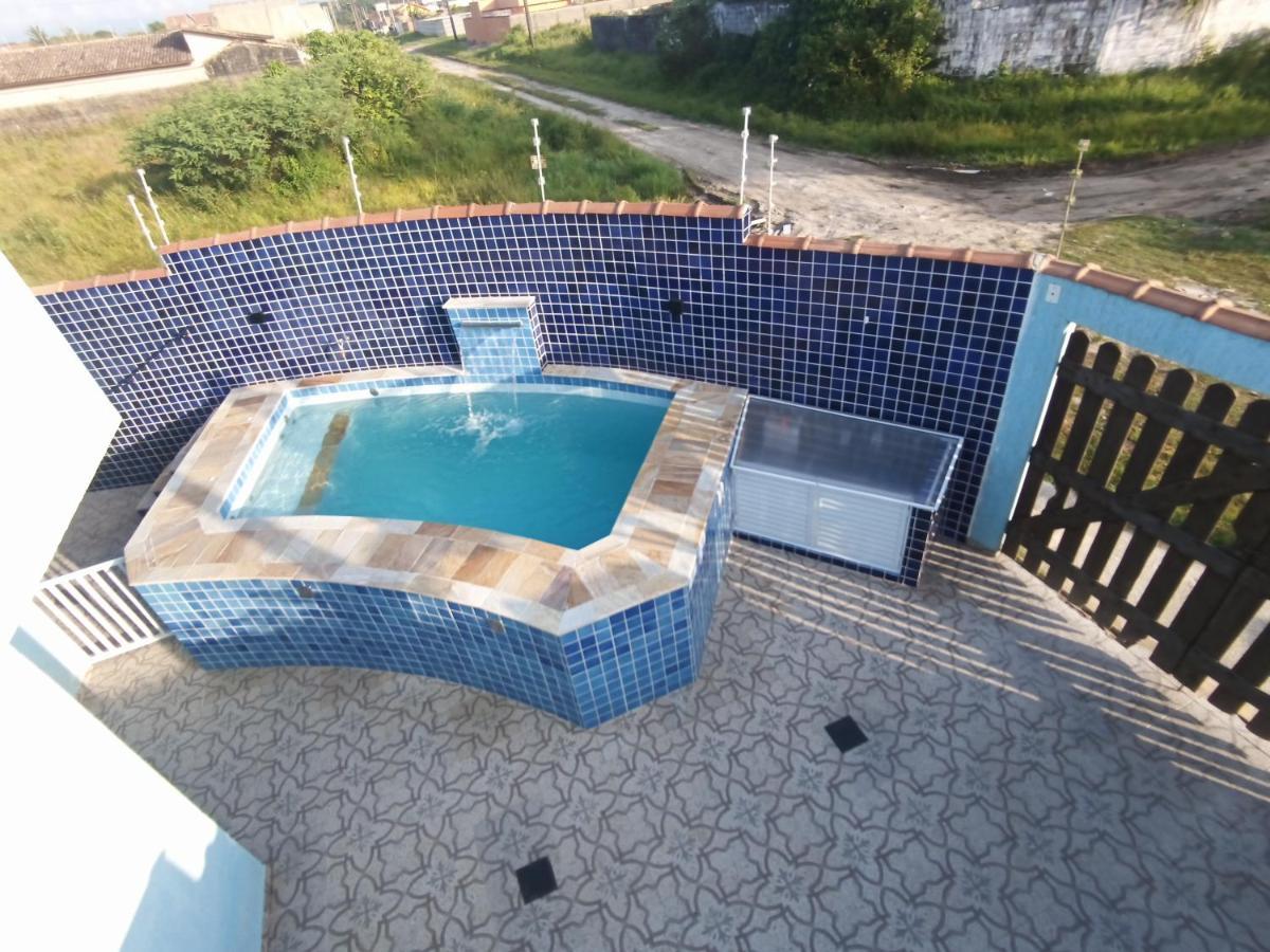 Casa com piscina , churrasqueira, Wi-Fi, em rua de Areia à 1km da praia, bairro sussegado, proíbido uso de som extremamente alto ideal para descansar Itanhaém Extérieur photo